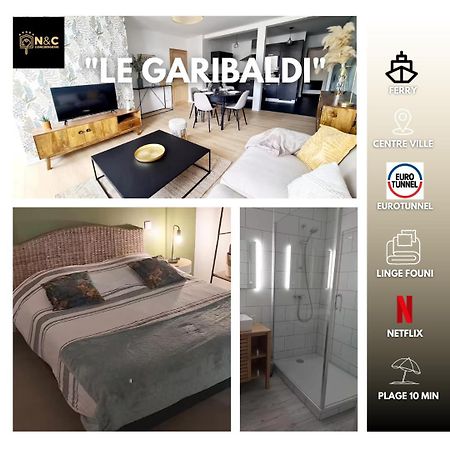 Garibaldi De Calais Fonctionnelle Nouvelle Renovation Jardin Prive Daire Dış mekan fotoğraf